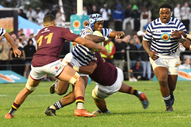 Ikey Tigers player Ntokozo Makhaza is the 2024 Varsity Cup player of the tournament.