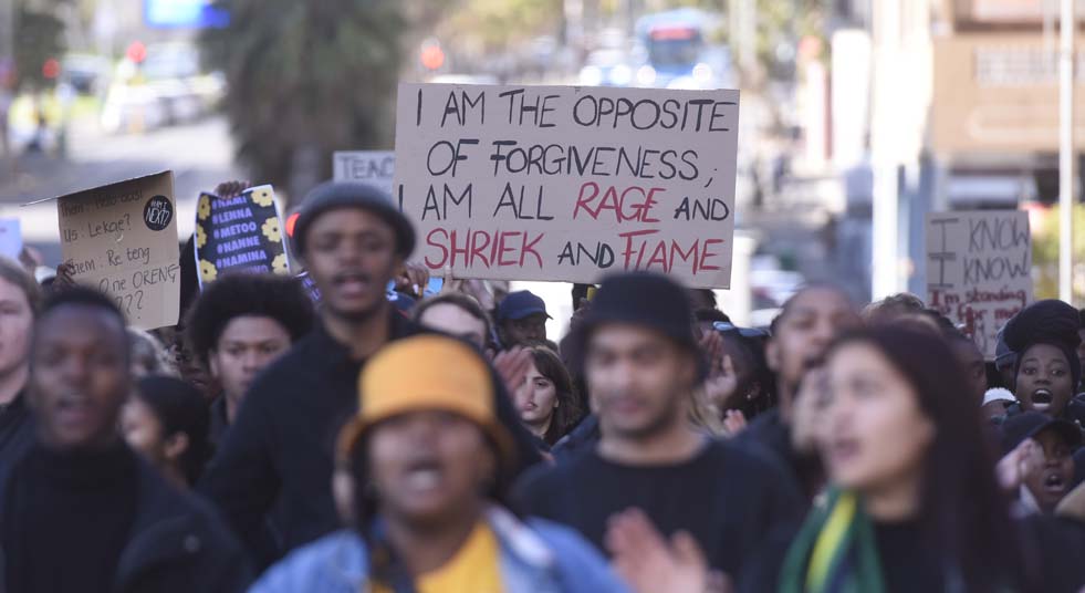 UCT says ‘Enough is enough’ at Parliament picket | UCT News