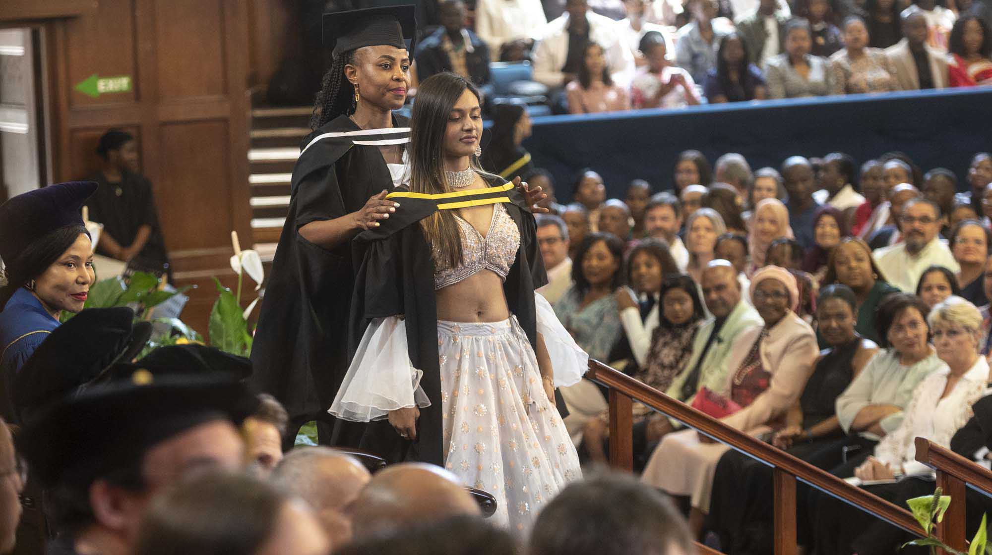 December graduation ceremonies for the faculties of Commerce and Science at the Sarah Baartman Hall on upper campus on 14 and 15 December.
