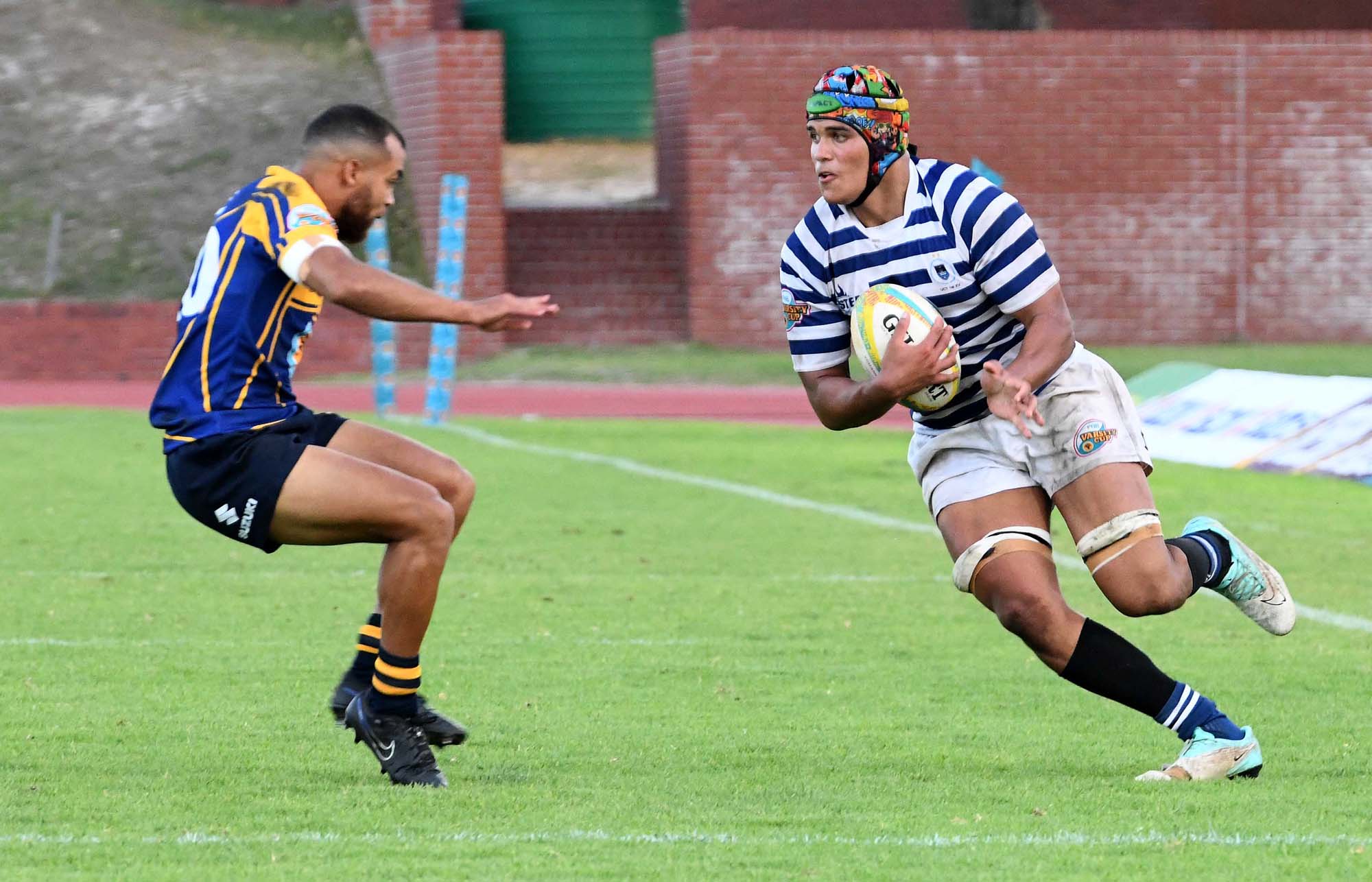 FNB UWC vs FNB UCT Ikeys go head-to-head in a rugby match at the University of the Western Cape. 