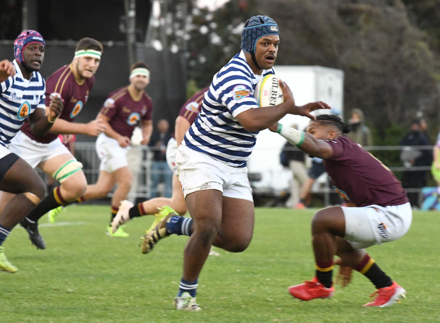 UCT Ikey Tigers vs Stellenbosch Maties during a Varsity Cup Match.

